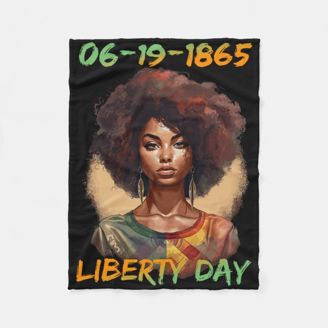 Cobertor De Velo Décimo Junho - Independência das Mulheres Africana (Frente)