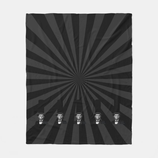 Cobertor De Velo Declaração Presidencial Abraham Lincoln (Frente)