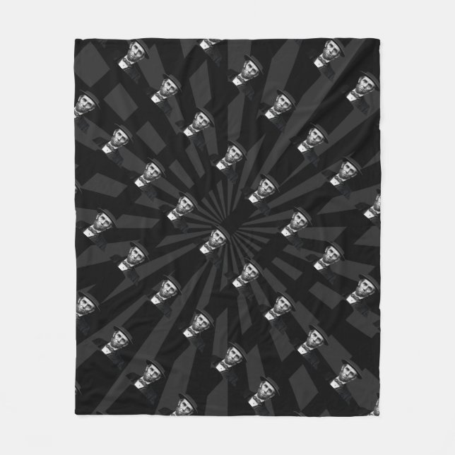 Cobertor De Velo Declaração Presidencial Abraham Lincoln (Frente)