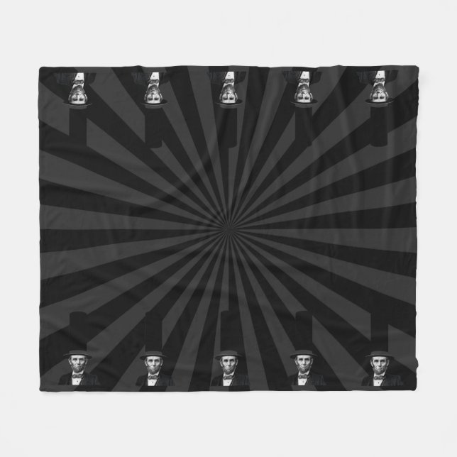 Cobertor De Velo Declaração Presidencial Abraham Lincoln (Frente (Horizontal))