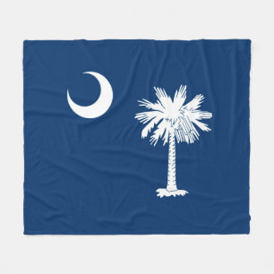 Cobertor De Velo Decor Design de Bandeira do Estado da Carolina do
