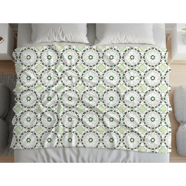 Cobertor De Velo Decorative geometric floral patterned