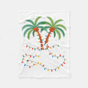 Cobertor De Velo Decore As Palmeiras Tropical Havaí Natal Palmeira
