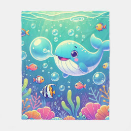 Cobertor De Velo Deep-Sea Wonders