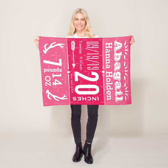 Cobertor De Velo Deer Antler Seta Qualquer Estatuagem De Nascimento (In Situ)