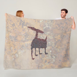 Cobertor De Velo Deer Petrogliph Rinconada Canyon NM