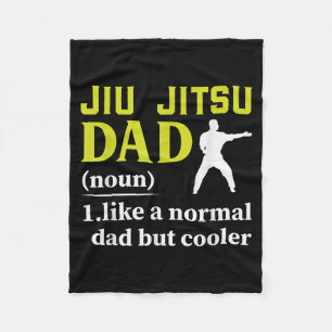 Cobertor De Velo Definição de Pai de Jiu Jitsu Engraçado Lutador de