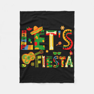Cobertor De Velo Deixa Fiesta Família Mexicana Fiesta Squad Cinco D