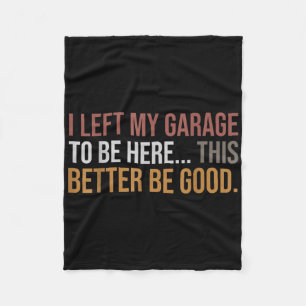 Cobertor De Velo Deixei Minha Garagem Para Estar Aqui, Carro Mecâni