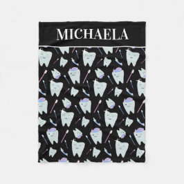 Cobertor De Velo Dentista Dentista Corajoso Higienista Dental Padrã