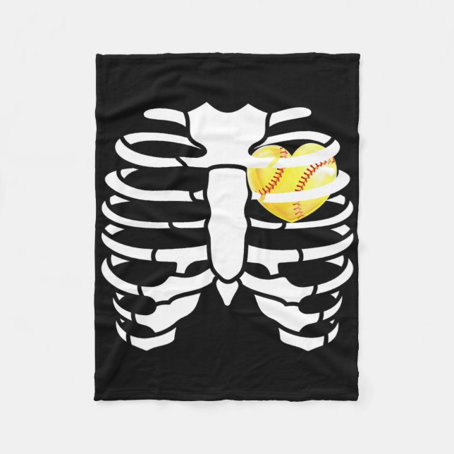 Cobertor De Velo Dentro Suave Halloween Costum Skeleton Halloween (Frente)