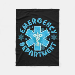 Cobertor De Velo Departamento de Emergência Snowflake Inverno Enfer