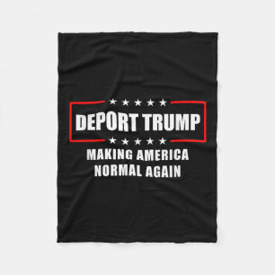 Cobertor De Velo Deport Trump Torna A América Normal Novamente Engr