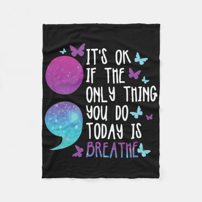 Cobertor De Velo Depressão Sensibilização Prevenção do Suicídio 16 (Frente)