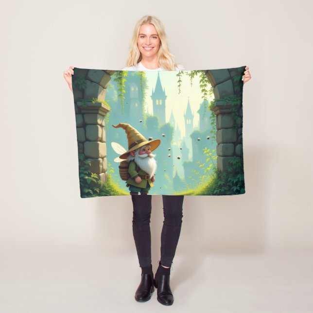 Cobertor De Velo Der Bienenführer-Gnom – Hüter des Honigs (In Situ)