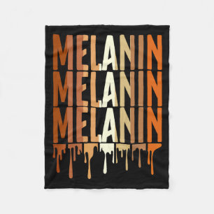 Cobertor De Velo Derretendo Melanina Para Orgulho das Mulheres Hist