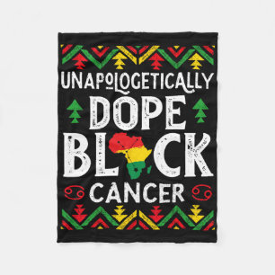 Cobertor De Velo Desapologeticamente Droga Câncer Negro Signo Zodia