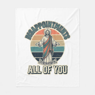 Cobertor De Velo Desapontamentos Engraçados Todos Vocês Camisa Reli