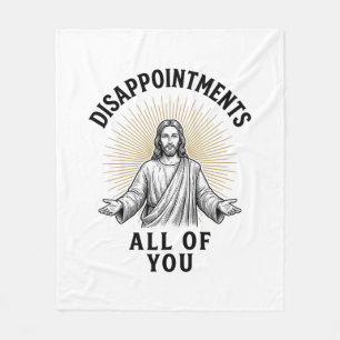 Cobertor De Velo Desapontamentos Todos Vocês Camisa Religiosa Vinta
