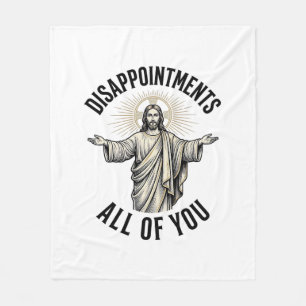 Cobertor De Velo Desapontamentos Todos Vocês Camisa Religiosa Vinta