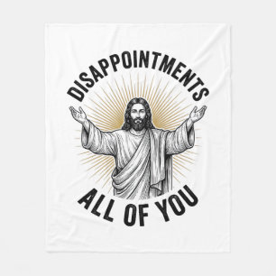 Cobertor De Velo Desapontamentos Todos Vocês Camiseta Religiosa Vin