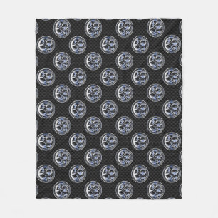 Cobertor De Velo Descanso de dragão cromo em Impressão de fibra d