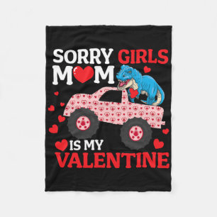 Cobertor De Velo Desculpe Meninas A Mamãe É Meu Namorado Dia Dos Na