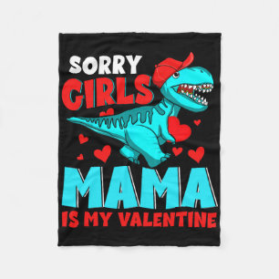 Cobertor De Velo Desculpe Meninas Mamãe É Meu Dia dos Namorados T