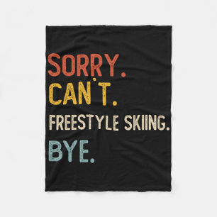 Cobertor De Velo Desculpe Não Esqui Freestyle Tchau Camisas Freesty