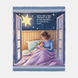 Cobertor De Velo Desde las Estrellas, Mamá