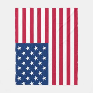 Cobertor De Velo Desenho de Orgulho da Bandeira Americana dos EUA