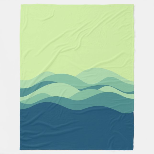 Cobertor De Velo Desenho de som 02 (Frente)