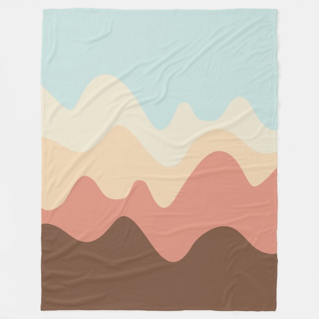 Cobertor De Velo Desenho de som 06 (Frente)