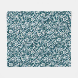 Cobertor De Velo Desenho Floral Vintage de Malva de William Morris