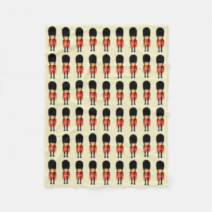 Cobertor De Velo Desenhos animados dos soldados da guarda da rainha