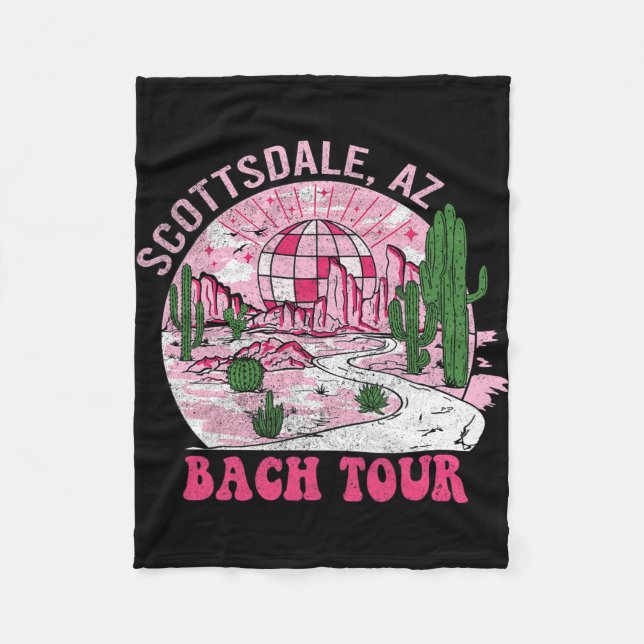 Cobertor De Velo Desert Disco Scottsdale Festa de solteira Ocidenta (Frente)