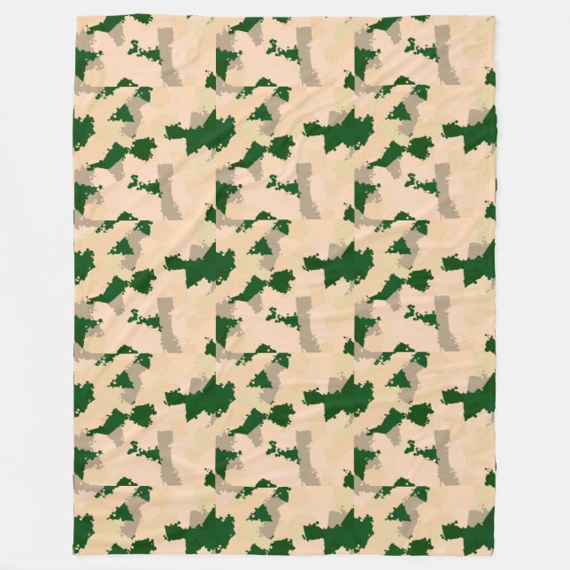 Cobertor De Velo Desert Oasis Camo (Frente)