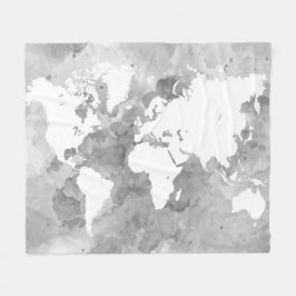 Cobertor De Velo Design 49 mapa mundial