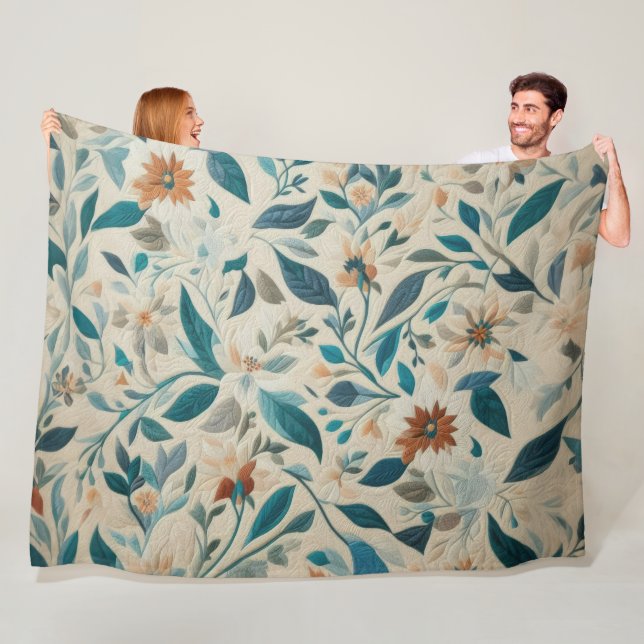 Cobertor De Velo Design abstrato enfileirado (In Situ)