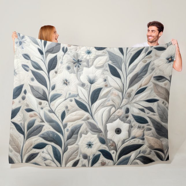 Cobertor De Velo Design abstrato enfileirado (In Situ)