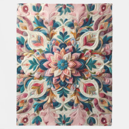 Cobertor De Velo Design abstrato enfileirado