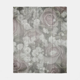 Cobertor De Velo design Chic da cinza