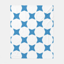 Design com padrão de estrela em azul pastel real e