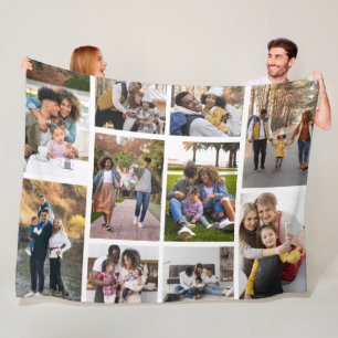 Cobertor De Velo Design da Sua Própria Colagem de Fotos 10