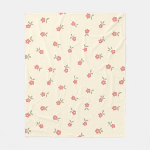 Cobertor De Velo Design de Adorável Padrão de Flor Bonito