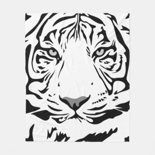 Cobertor De Velo Design de animais de padrão Tigre