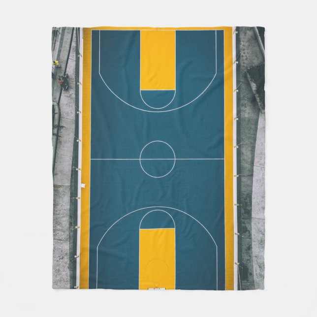 Cobertor De Velo Design de basquete incrível (Frente)