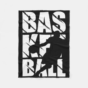 Cobertor De Velo Design De Basquete Para Jogador De Basquete E Cest