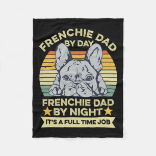 Cobertor De Velo Design de Bulldog Francês para Seu Pai Francês