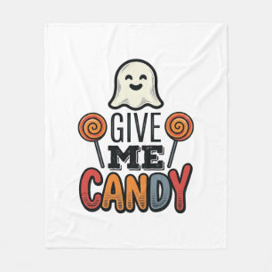Cobertor De Velo Design de Camisa de Fantasma de Halloween Vintage